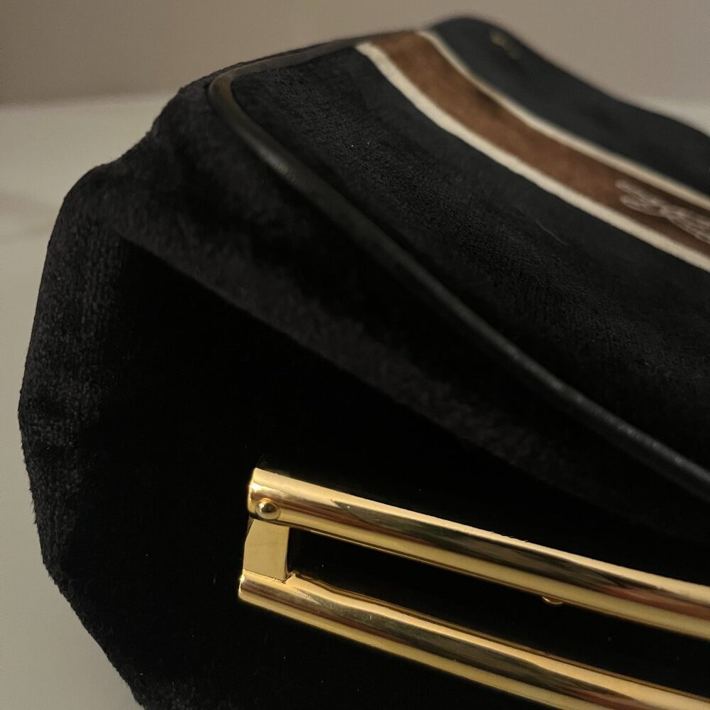 Vintage Roberta di Camerino Bagonghi Velvet Frame Bag - Picture 8 of 15